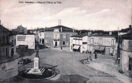 Delcampe - 17* SAUJON Place De L Hotel De Ville       RL46,1281 - Saujon