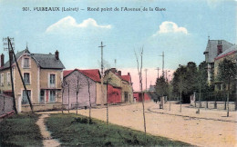 Delcampe - 45* PUISEAUX  Rond Point Av De La Gare    RL60,0276 - Puiseaux