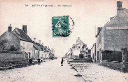 Delcampe - 45* ARTENAY  Rue D Orleans     RL60,0215 - Artenay