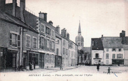 Delcampe - 45* ARTENAY  Place Principale     RL60,0208 - Artenay