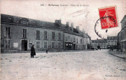Delcampe - 45* ARTENAY  Place De La Mairie     RL60,0207 - Artenay