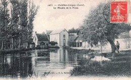 Delcampe - 45* CHATILLON COLIGNY  Moulin De La Fosse   RL60,0097 - Chatillon Coligny