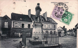 Delcampe - 45* CHATILLON COLIGNY  Statue Becquerel   RL60,0090 - Chatillon Coligny