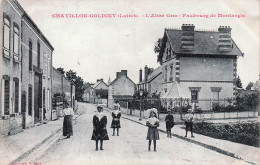 Delcampe - 45* CHATILLON COLIGNY  L Abbe Gris – Faubourg De Montargis    RL60,0065 - Chatillon Coligny