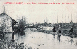 Delcampe - 45* CHATILLON COLIGNY   Lavoir- Ste Potentienne RL60,0054 - Chatillon Coligny