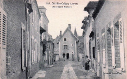 Delcampe - 45* CHATILLON COLIGNY   Rue St Honore  RL60,0047 - Chatillon Coligny