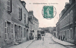 Delcampe - 45* CHATILLON COLIGNY  La Grande Rue   RL60,0029 - Chatillon Coligny
