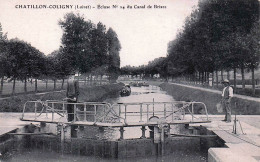 Delcampe - 45* CHATILLON COLIGNY   Ecluse N° 14 – Canal De Briare  RL60,0011 - Chatillon Coligny