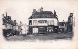 Delcampe - 45* COURTENAY   Sur La Place Du Marche      RL60,1067 - Courtenay