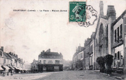 Delcampe - 45* COURTENAY  La Place – Maisonbornet        RL60,1062 - Courtenay