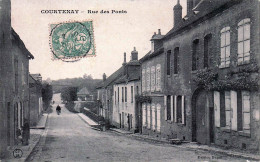Delcampe - 45* COURTENAY   Rue Des Ponts      RL60,1049 - Courtenay