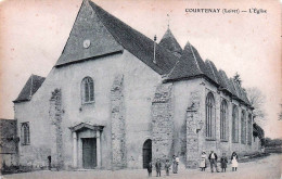 Delcampe - 45* COURTENAY  L Eglise      RL60,1023 - Courtenay