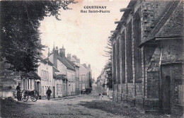 Delcampe - 45* COURTENAY  Rue St Pierre       RL60,1002 - Courtenay