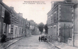 Delcampe - 45* BEAUNE LA ROLANDE  Rue 25 Nov. Ecole De Filles      RL60,1283 - Beaune-la-Rolande