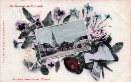 Delcampe - 45* BEAUNE LA ROLANDE Je Vous Envoie Ces Fleurs       RL60,1279 - Beaune-la-Rolande