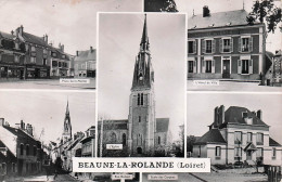 Delcampe - 45* BEAUNE LA ROLANDE   Multi Vues   CPSM(9x14cm)    RL60,1271 - Beaune-la-Rolande