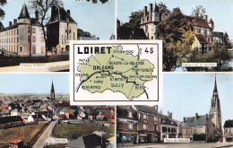 Delcampe - 45* BEAUNE LA ROLANDE    Multi Vues  CPSM(9x14cm)   RL60,1270 - Beaune-la-Rolande