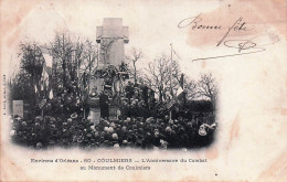Delcampe - 45* COULMIERS    Anniversaire Combat – Monument    RL60,1120 - Coulmiers