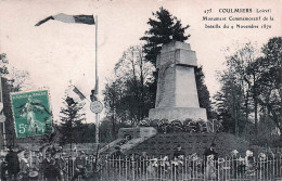 Delcampe - 45* COULMIERS  Monument Bataille 1870     RL60,1119 - Coulmiers