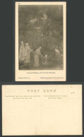 Delcampe - China Old ART Postcard Chinese Painting The Earthly Paradise Fairies Crane Birds - China