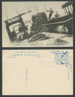 Delcampe - China Old Postcard Shut Ship Hokoku Maru Port Arthur, Soldiers, Wreck 閉塞船報國丸浮揚慘狀 - China