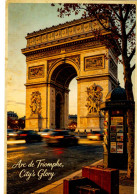 Delcampe - Art Postcard Of Paris Scenes -  Arc De Triomphe, City's Glory - CPM Of Reproduction Travel Poster - Triumphbogen