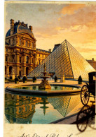 Delcampe - Art Postcard Of Paris Scenes -  Art's Eternal Palace, Louvre - CPM Of Reproduction Travel Poster - Louvre