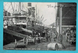 Delcampe - * Antwerpen - Anvers - Antwerp * (EDN VO-DW Anvers) Navire De La Red Star Line, Bateau, Boat, Port, Quai, TOP - Antwerpen
