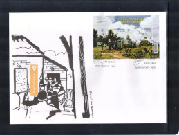 Delcampe - 2024 Ukraine Heroic Professions Ukrposhta FDC WITH CANCELLATION LVIV - Ukraine