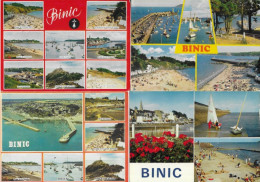Delcampe - 22 BINIC - Multivues- Lot De 6 Cartes - Binic