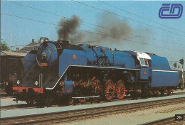 Delcampe - Czech Republic Czech Railways Ceske Drahy CD Locomotive 2002 - Petit Format : 2001-...