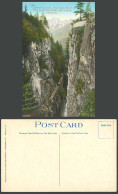 Delcampe - Canada Old Postcard Capilano Canyon Vancouver B.C. Look-Out Point Crown Mountain - Sin Clasificación