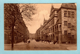 Delcampe - CP Allemagne - Mainz - Bahnhofstrasse  U. Hauptost - Mainz