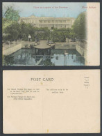 Delcampe - China Old Hand Tinted Postcard PORT ARTHUR Palace & Garden Of Governor Swan Lake - China