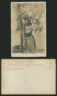 Delcampe - Actress Miss ELLALINE TERRISS Blossoms Old RP Postcard - Acteurs