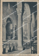 Delcampe - Bf522 Cartolina Pratovecchio Romena Interno Della Pieve Millenaria Arezzo - Arezzo