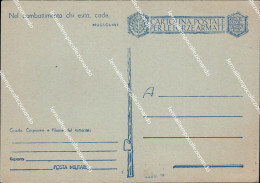 Delcampe - Bf611  Cartolina Franchigia Militare  Nuova Con Motto Mussolini Www2 - Zonder Portkosten