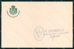 Delcampe - Militari Reggimentali 60° Distretto Militare Girgenti Agrigento Cartolina KF3919 - Regimente