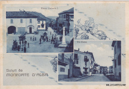 Delcampe - # MONFORTE D'ALBA: SALUTI DA - Cuneo