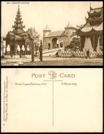 Delcampe - Old London Bridge British Empire Exhibition 1924 Old Postcard Burmese Kiosk Bell - Esposizioni