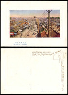Delcampe - China Old Colour Embossed Postcard Native City Chinese Street Scene Mukden House - China