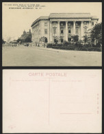Delcampe - China Old Postcard Dairen Branch Office Of Chosen Bank Money Market TRAM 大連 朝鮮銀行 - China