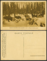 Delcampe - Canada Arctic, Bishop In Dog Sled, Missions D'Extreme-Nord Canadien Old Postcard - Sin Clasificación
