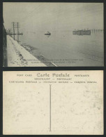 Delcampe - PARIS FLOOD, Seine 1910 Old Postcard Alfortville, Halte De Pompadour A La Decrue - Catastrofi
