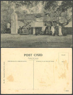 Delcampe - Ceylon Old Postcard Sacred Bo-Tree Anuradhapura, Native Buddhist Monks Steps 205 - Sri Lanka (Ceylon)