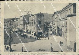 Delcampe - Bf650 Cartolina Avellino Citta' Corso Vittorio Emanuele E Via Mancini - Avellino