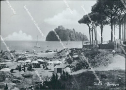 Delcampe - Bf642 Cartolina Ischia Spiaggia Provincia Di Napoli - Napoli (Neapel)