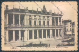 Delcampe - Vicenza Città Museo Civico PIEGHINA Cartolina ZB7343 - Vicenza
