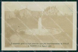 Delcampe - Napoli Pompei Valle Di Getto D'Acqua Minerale Cartolina MX1440 - Napoli (Neapel)