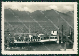 Delcampe - Varese Luino Battello PIEGHINA Foto FG Cartolina ZK4864 - Varese